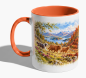 Preview: Herbst in den Highlands - Bearded Collie Tasse No. 3